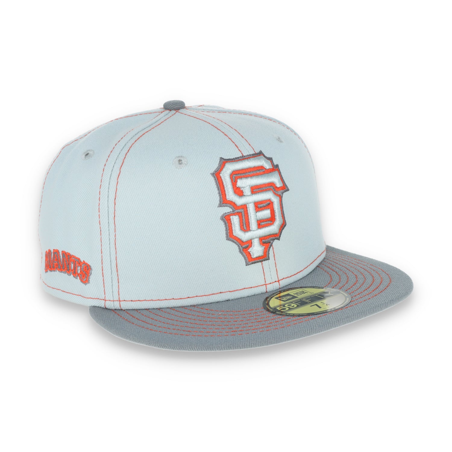 New Era San Francisco Giants Gray Pop 59FIFTY Fitted Hat- Gray