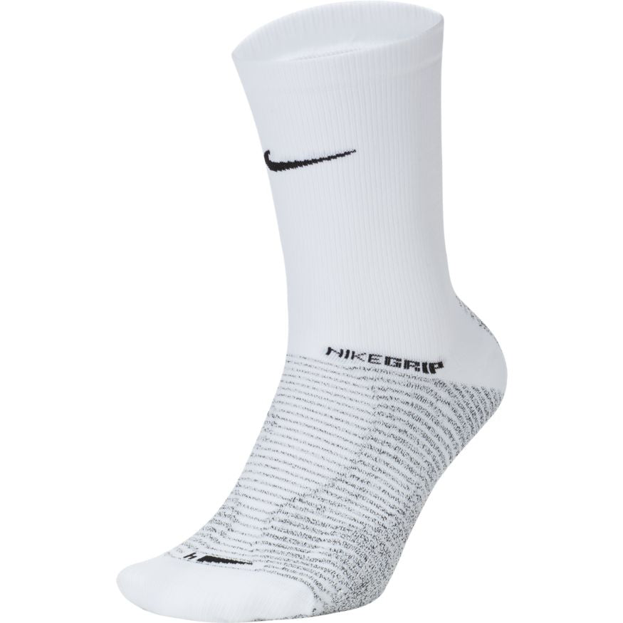 Nike Grip Strike Soccer Crew Socks-White