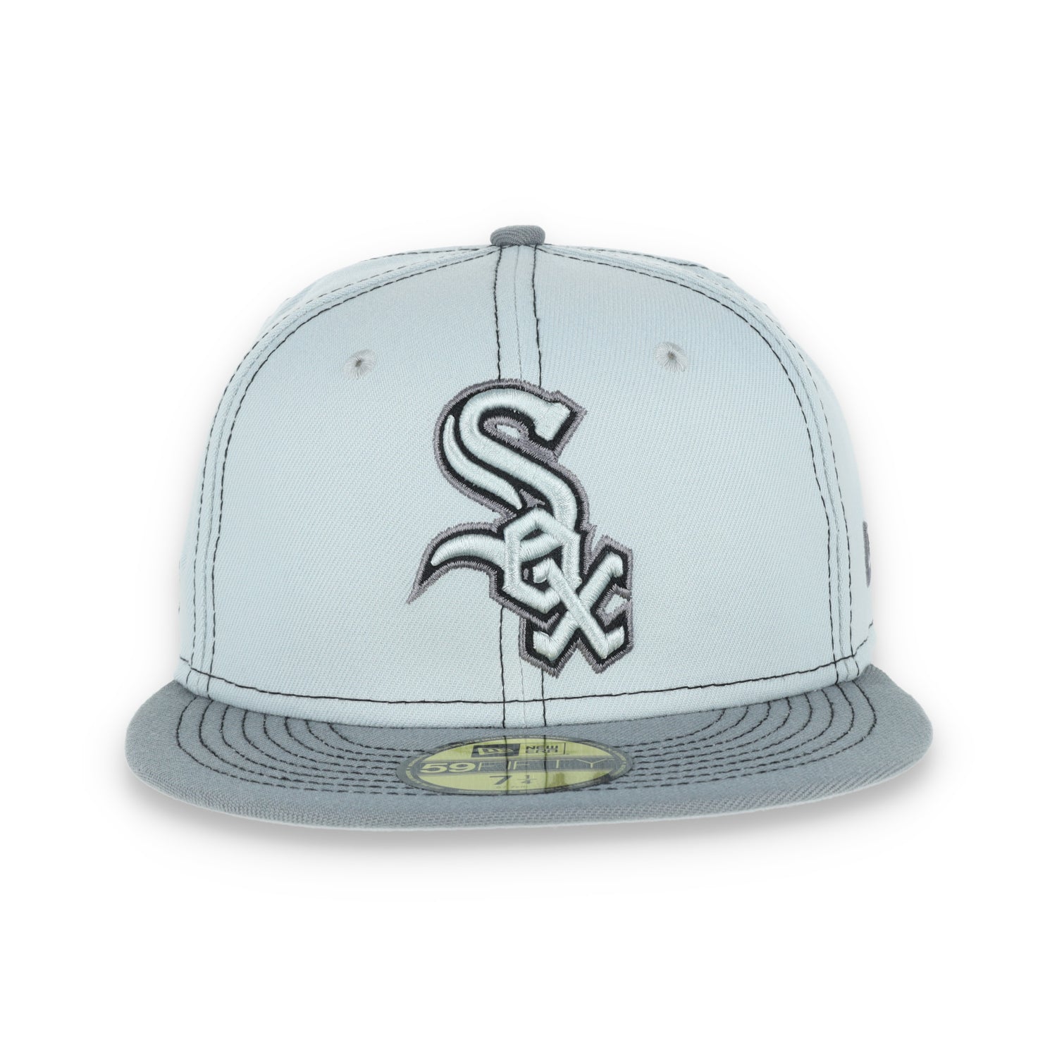 New Era Chicago White Sox Gray Pop 59FIFTY Fitted Hat- Gray