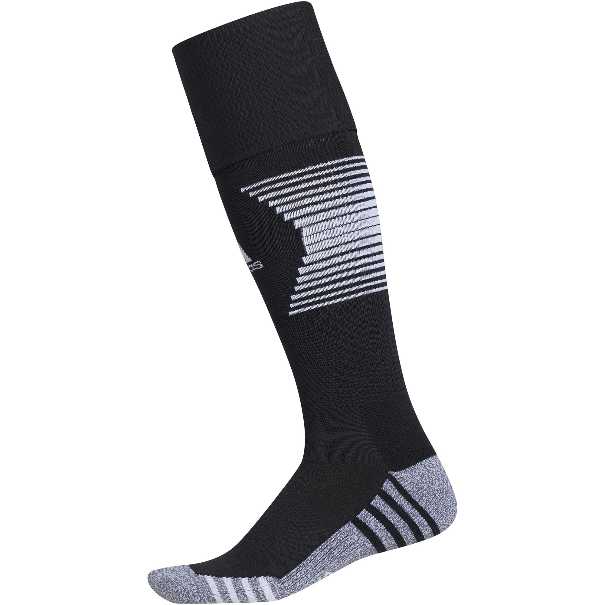 Adidas Team Speed 3 Soccer OTC Socks-Black/White