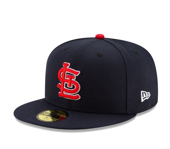 ST. LOUIS CARDINALS ALTERNATE COLLECTION 59FIFTY FITTED-ON-FIELD COLLECTION-BLUE