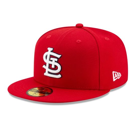 ST. LOUIS CARDINALS HOME COLLECTION 59FIFTY FITTED-ON-FIELD COLLECTION-RED