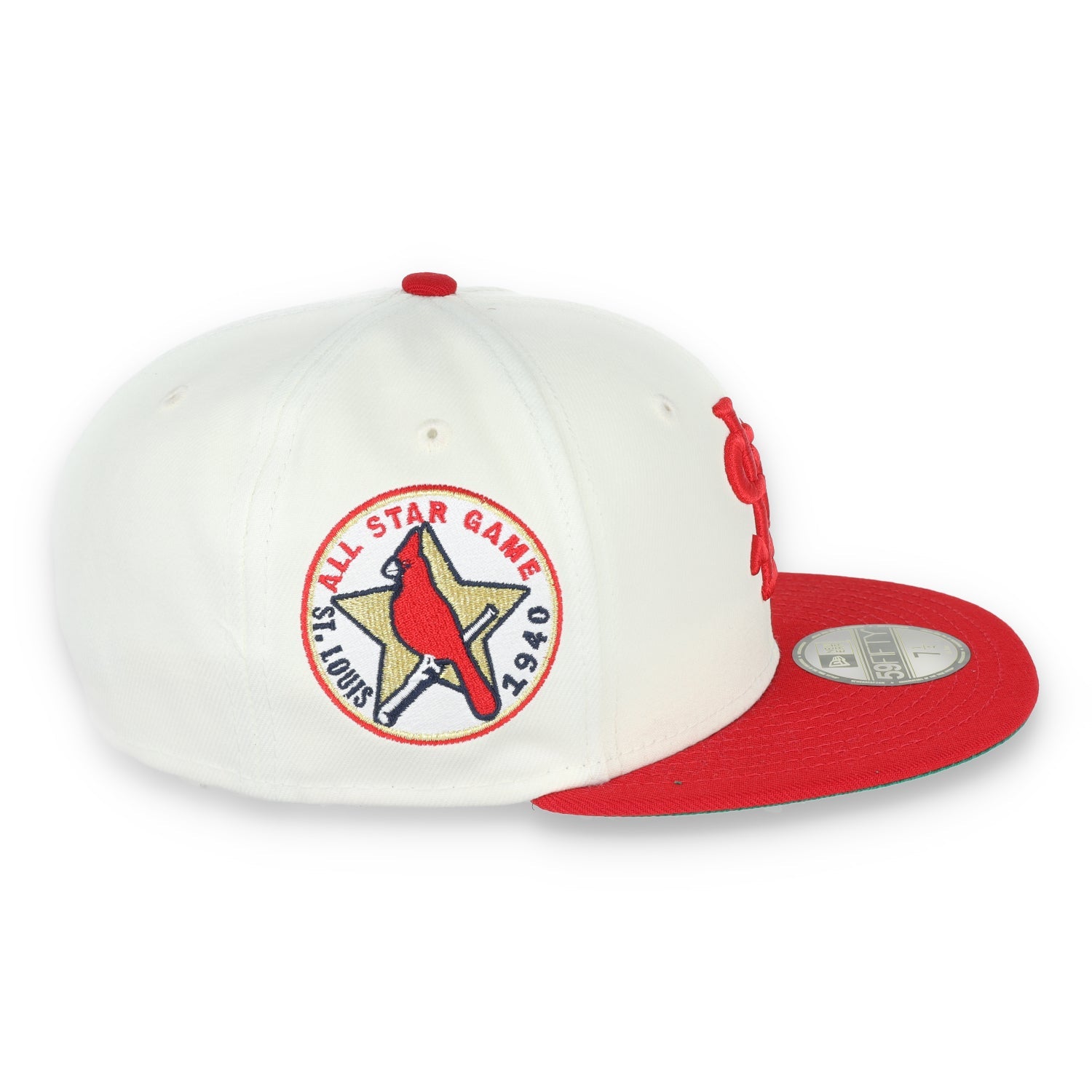 New Era St. Louis Cardinals 1940 ASG Patch 59FIFTY Fitted Ivory Hat