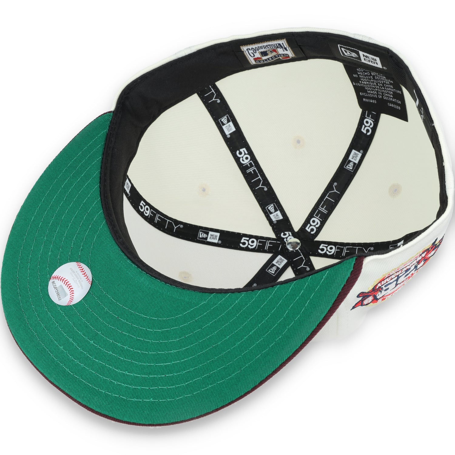 New Era St Louis Cardinals 125th Anniversary Patch 59FIFTY Fitted Ivory Hat