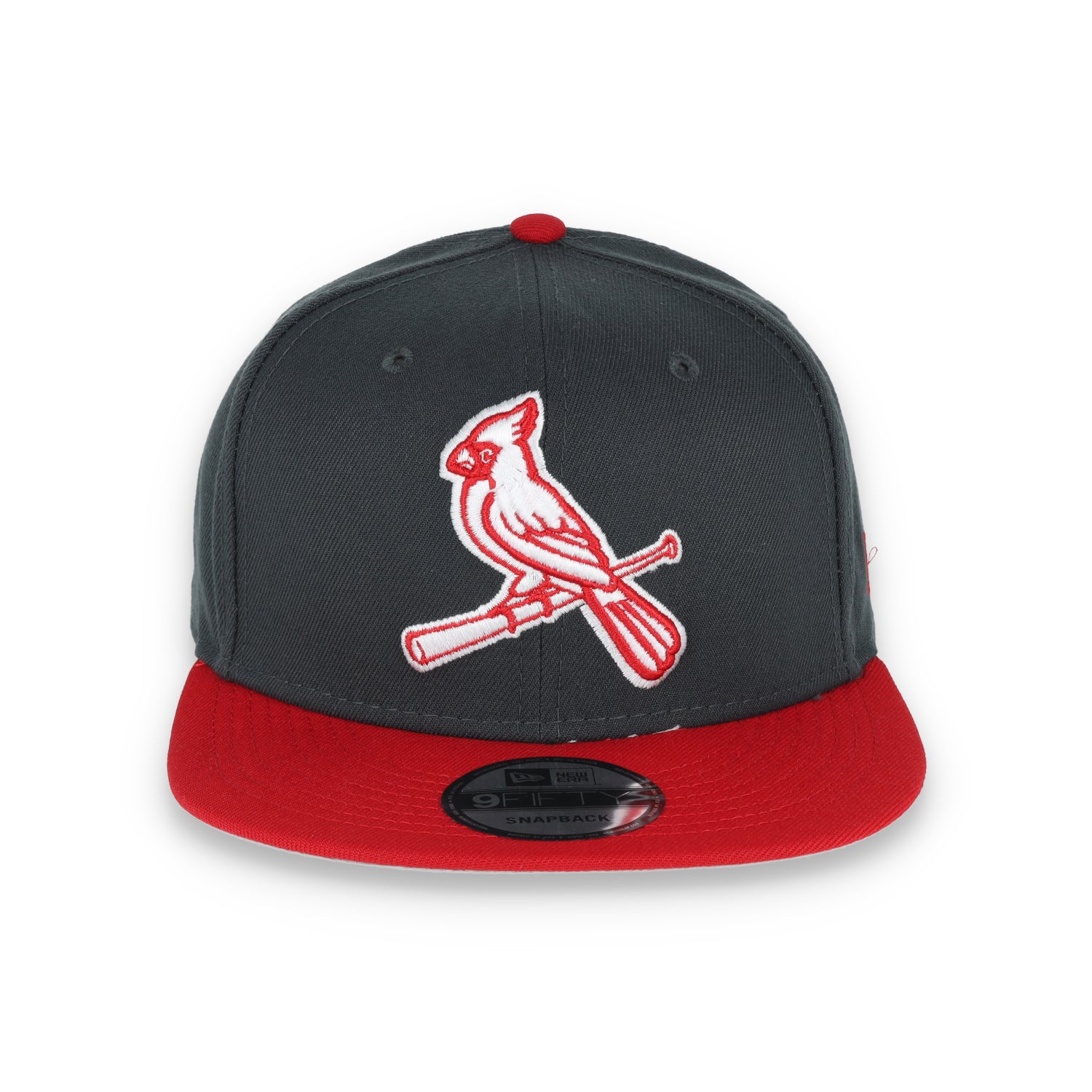 New Era ST Louis Cardinals 2-Tone Color Pack 9FIFTY Snapback Hat- Grey/Scarlet