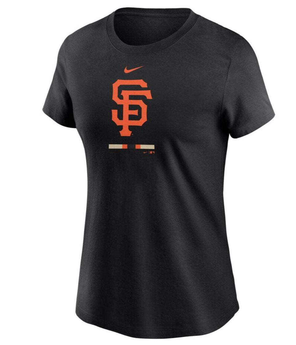 Nike Women's San Francisco Giants Legacy T-Shirt - Black