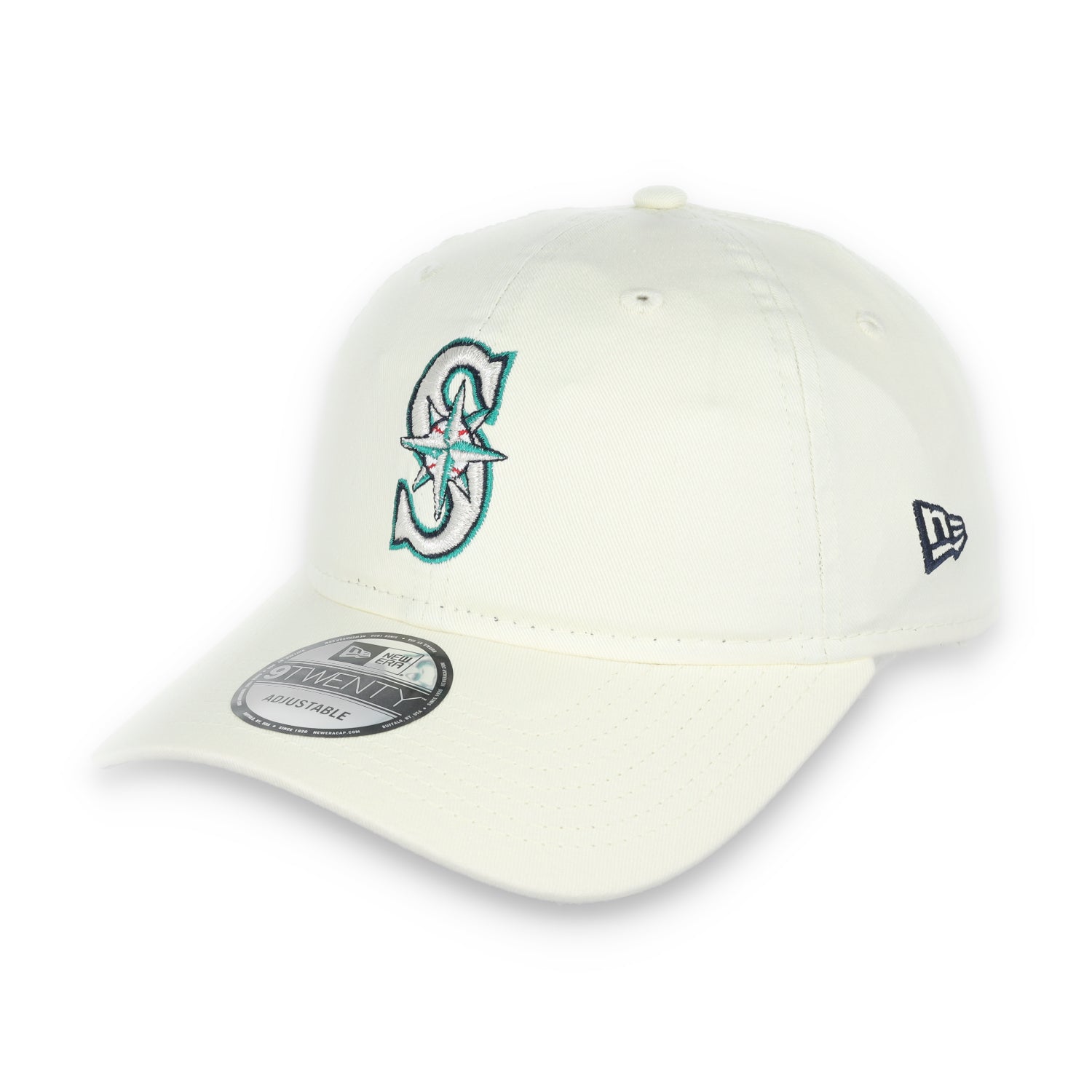 New Era Seattle Mariners Core Classic 2.0 9Twenty Adjustable Hat-Ivory