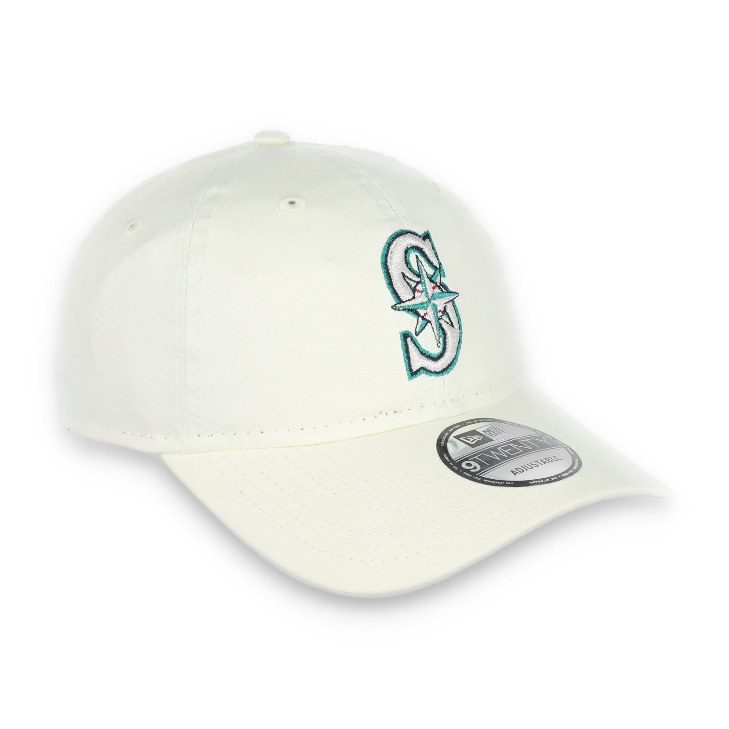 New Era Seattle Mariners Core Classic 2.0 9Twenty Adjustable Hat-Ivory