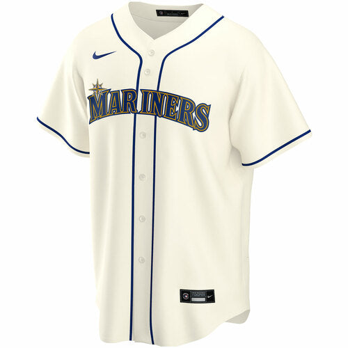 Nike Seattle Marines Cream Alternative Replica Jersey
