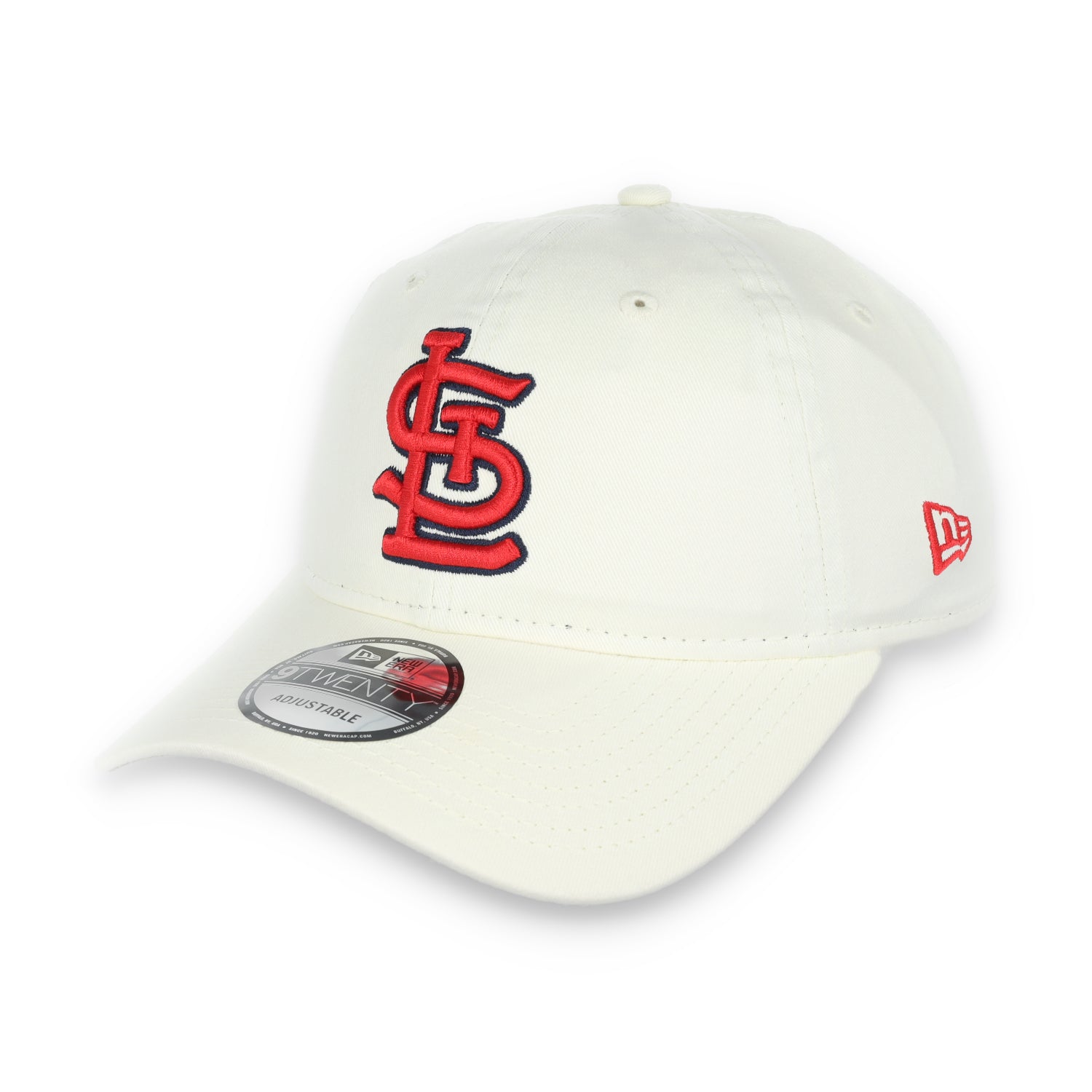New Era St Louis Cardinals Core Classic 2.0 9Twenty Adjustable Hat- Ivory