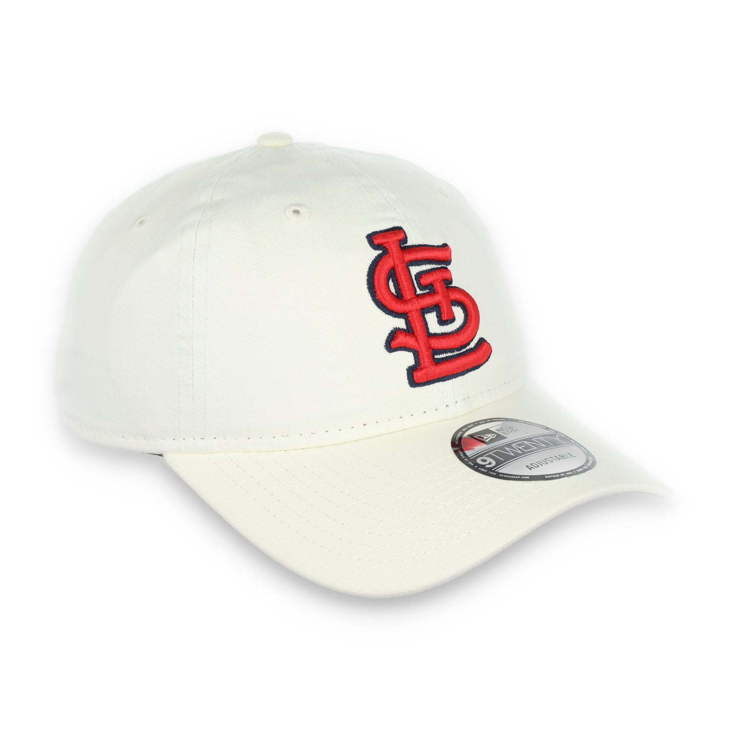 New Era St Louis Cardinals Core Classic 2.0 9Twenty Adjustable Hat- Ivory