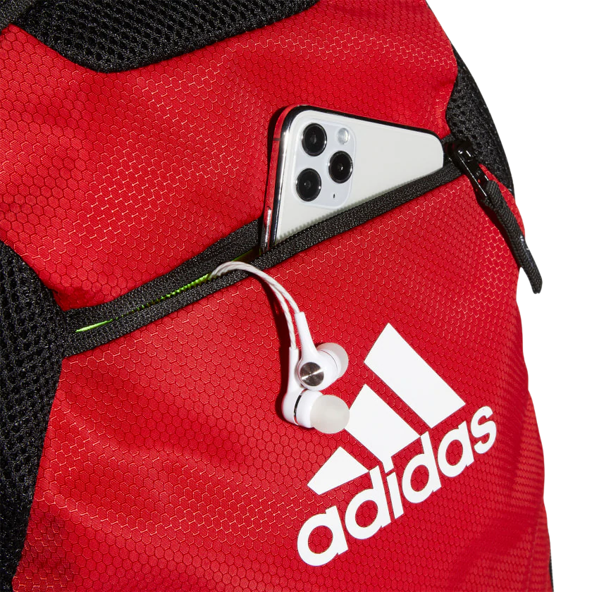 Adidas Stadium 3 Backpack - Red/White