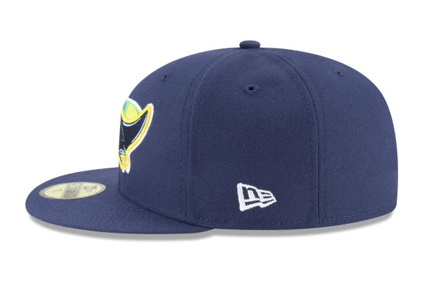 TAMPA BAY RAYS ALTERNATE COLLECTION 59FIFTY FITTED-ON-FIELD COLLECTION-BLUE