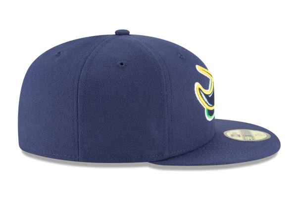 TAMPA BAY RAYS ALTERNATE COLLECTION 59FIFTY FITTED-ON-FIELD COLLECTION-BLUE