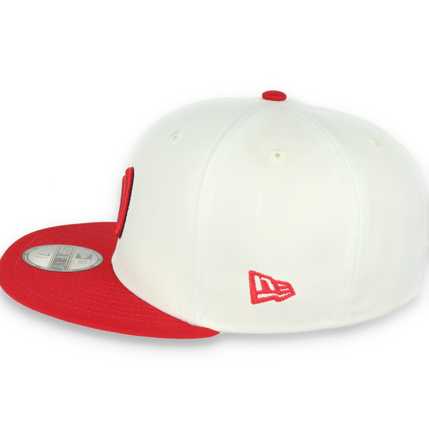 New Era Washington Nationals 2019 World Series Side Patch Throwback White 59FIFTY Fitted