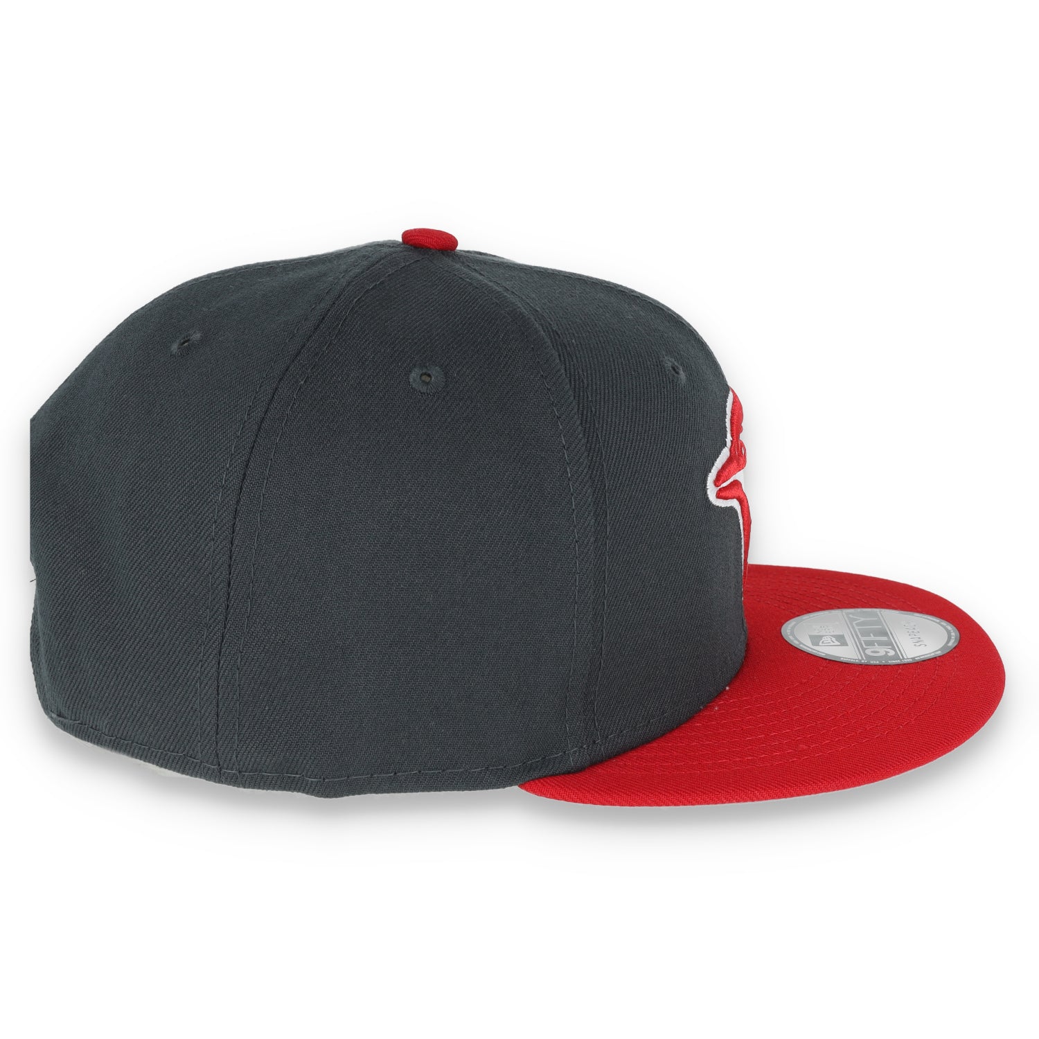 New Era Toronto Blue Jays 2-Tone Color Pack 9FIFTY Snapback Hat-Grey/Scarlet