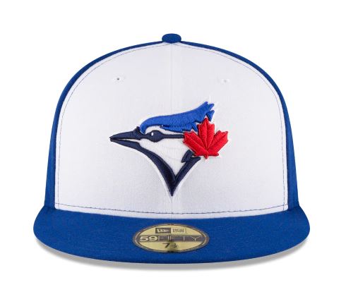 TORONTO BLUE JAYS ALTERNATE 3 COLLECTION 59FIFTY FITTED-ON-FIELD COLLECTION-WHITE