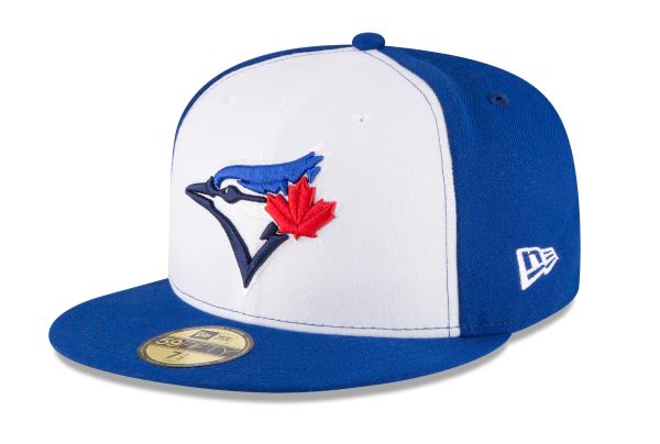 TORONTO BLUE JAYS ALTERNATE 3 COLLECTION 59FIFTY FITTED-ON-FIELD COLLECTION-WHITE