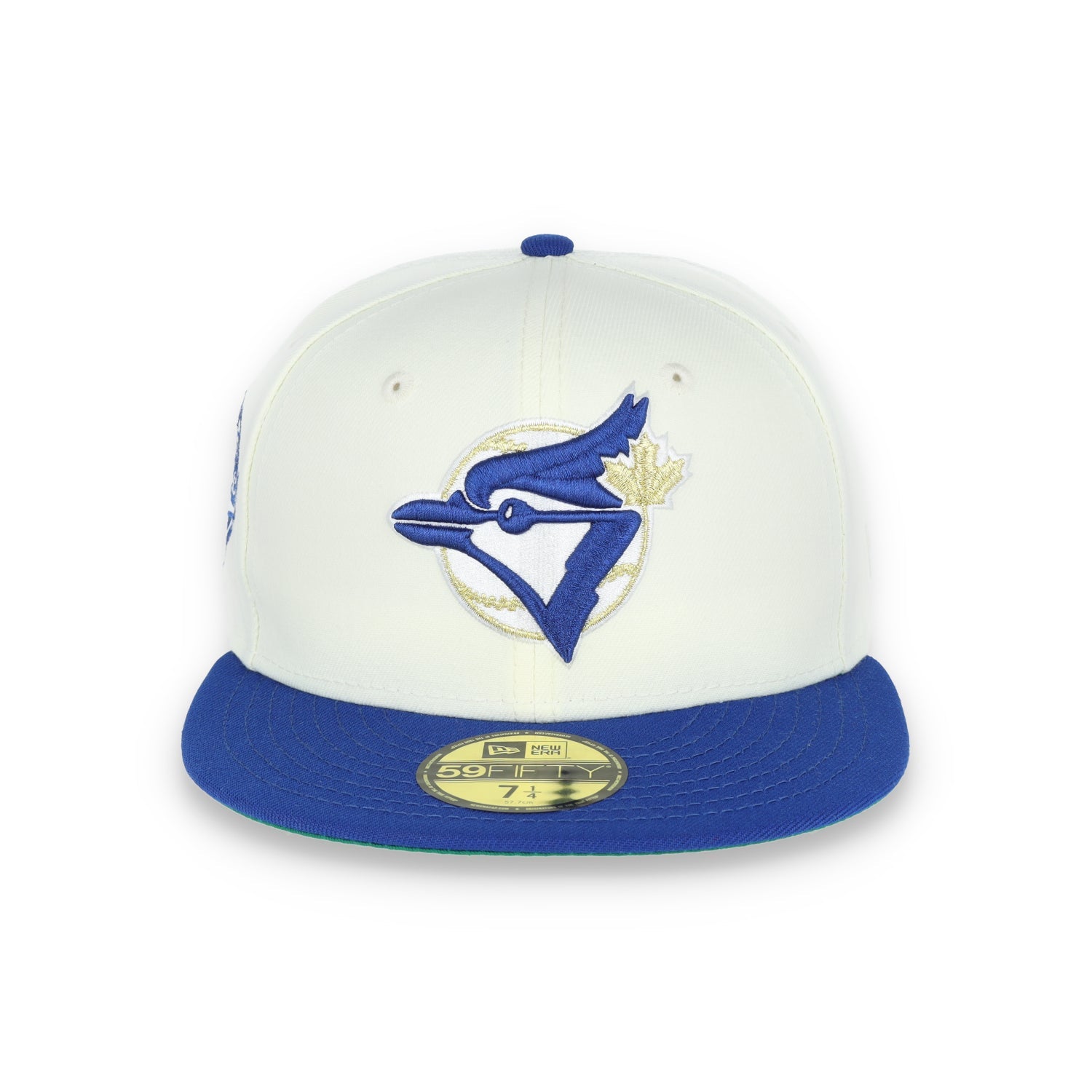New Era Toronto Blue Jays 1992 World Series Patch 59FIFTY Fitted Ivory Hat