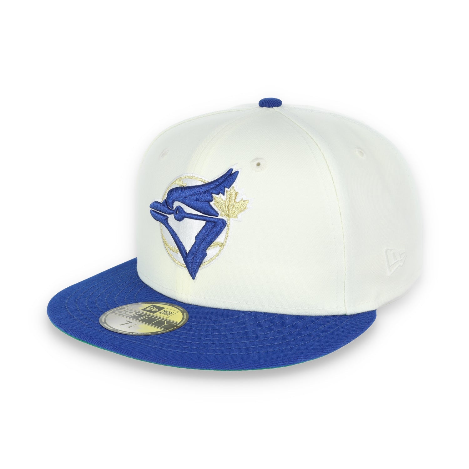 New Era Toronto Blue Jays 1992 World Series Patch 59FIFTY Fitted Ivory Hat