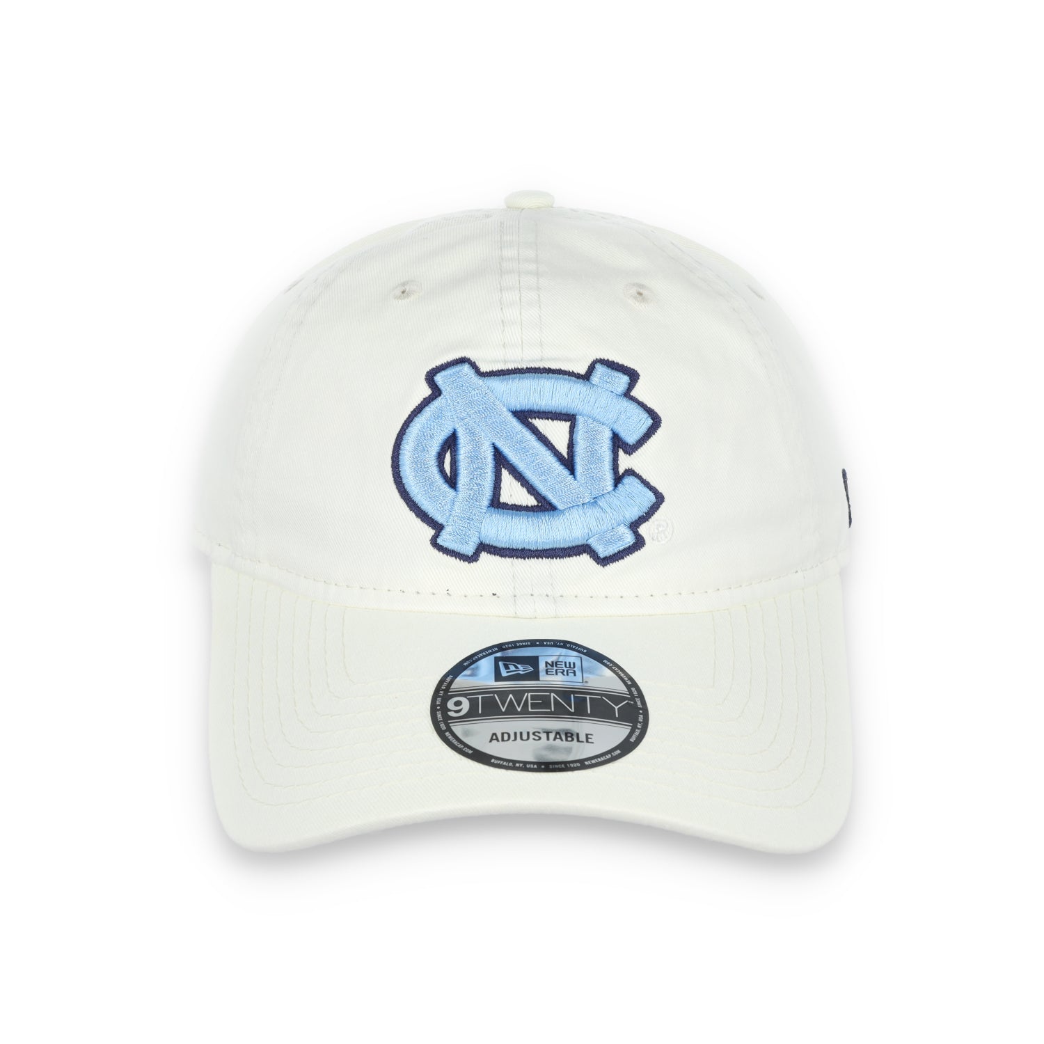 NEW ERA NORTH CAROLINA TAR HEELS CORE CLASSIC 2.0 9TWENTY ADJUSTABLE HAT-Cream