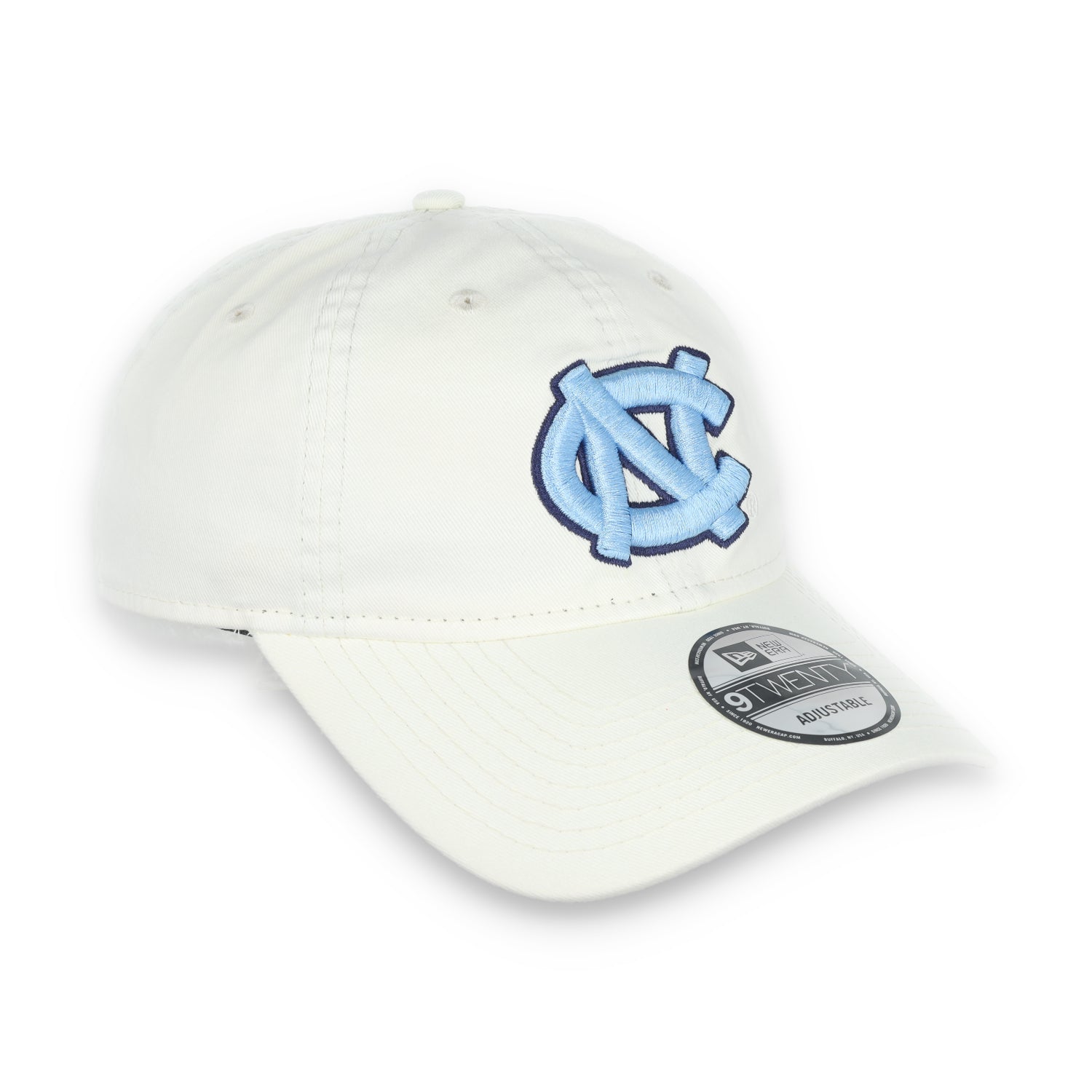 NEW ERA NORTH CAROLINA TAR HEELS CORE CLASSIC 2.0 9TWENTY ADJUSTABLE HAT-Cream