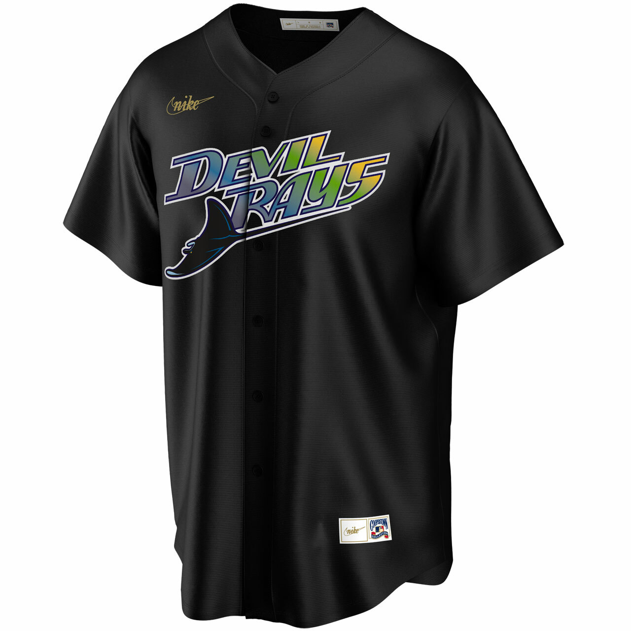 Nike Men's Tampa Bay Rays Cooperstown Baseball Jersey