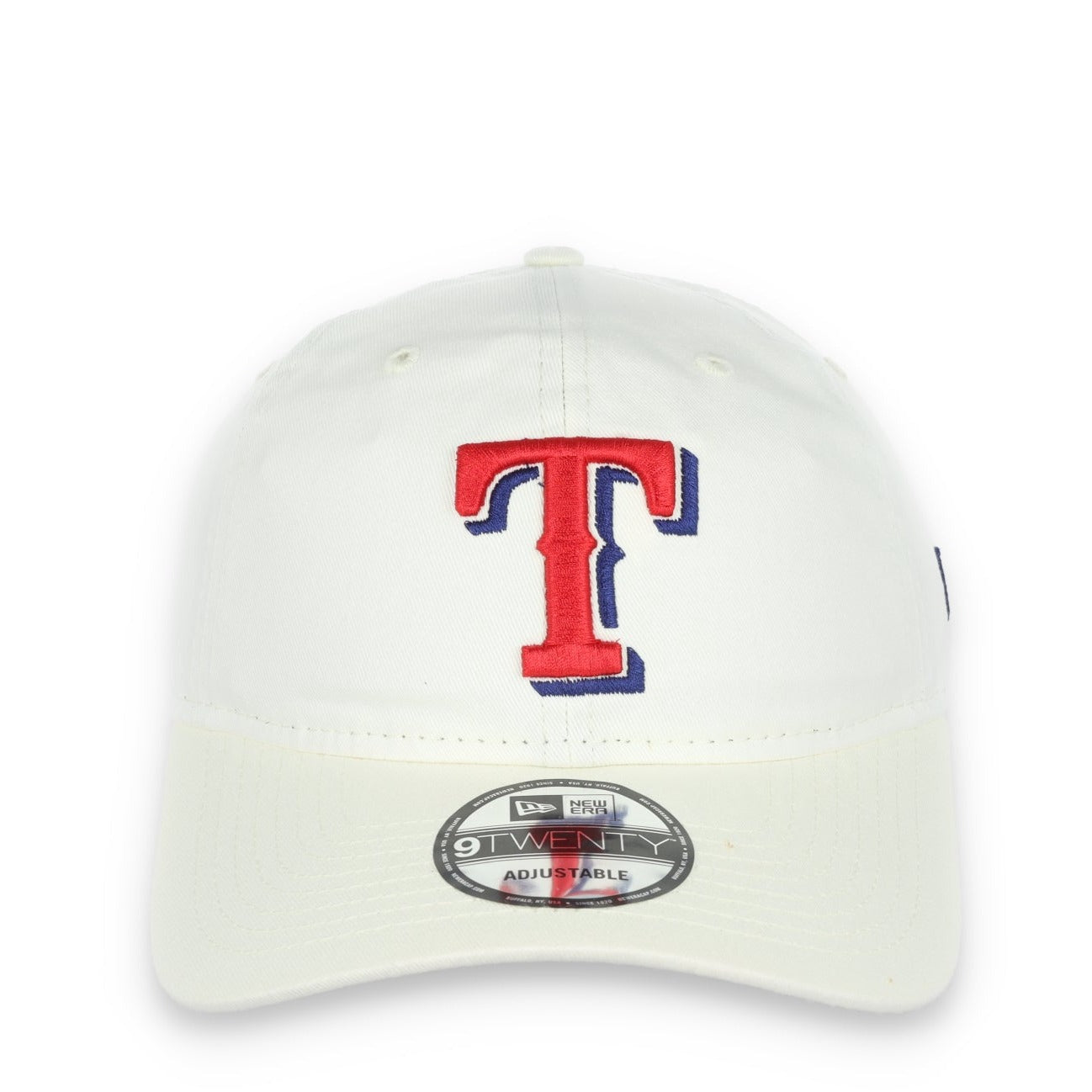 New Era Texas Rangers Core Classic 2.0 9Twenty Adjustable Hat-Ivory