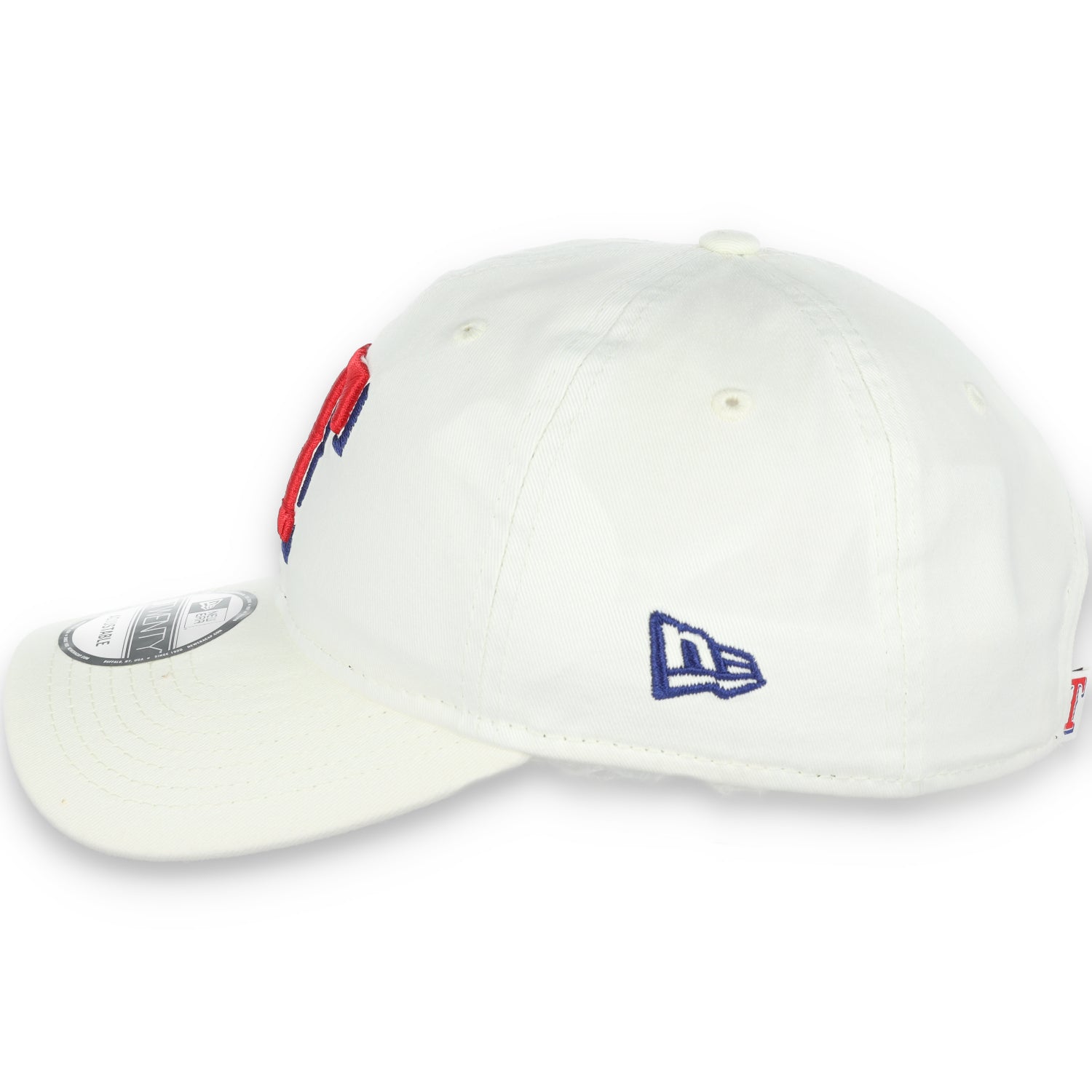 New Era Texas Rangers Core Classic 2.0 9Twenty Adjustable Hat-Ivory
