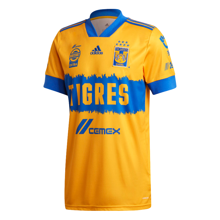 Adidas Tigres UANL 20/21 Home Stadium Jersey