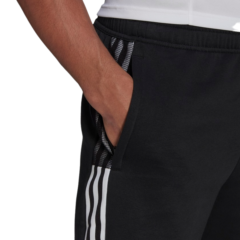 ADIDAS TIRO 21 SWEAT SHORTS-BLACK