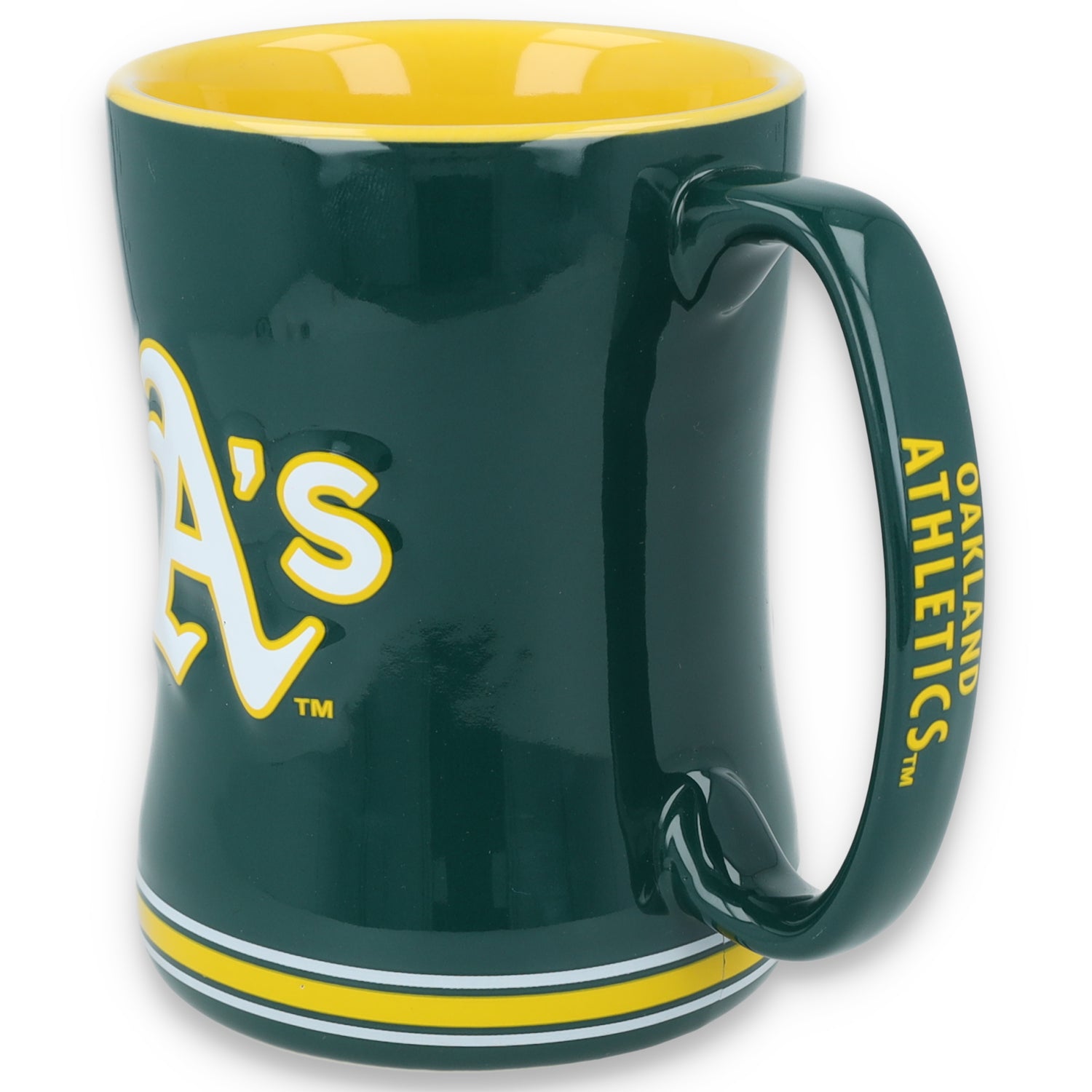 Oakland Athletics 14oz. Relief Sculped  Mug