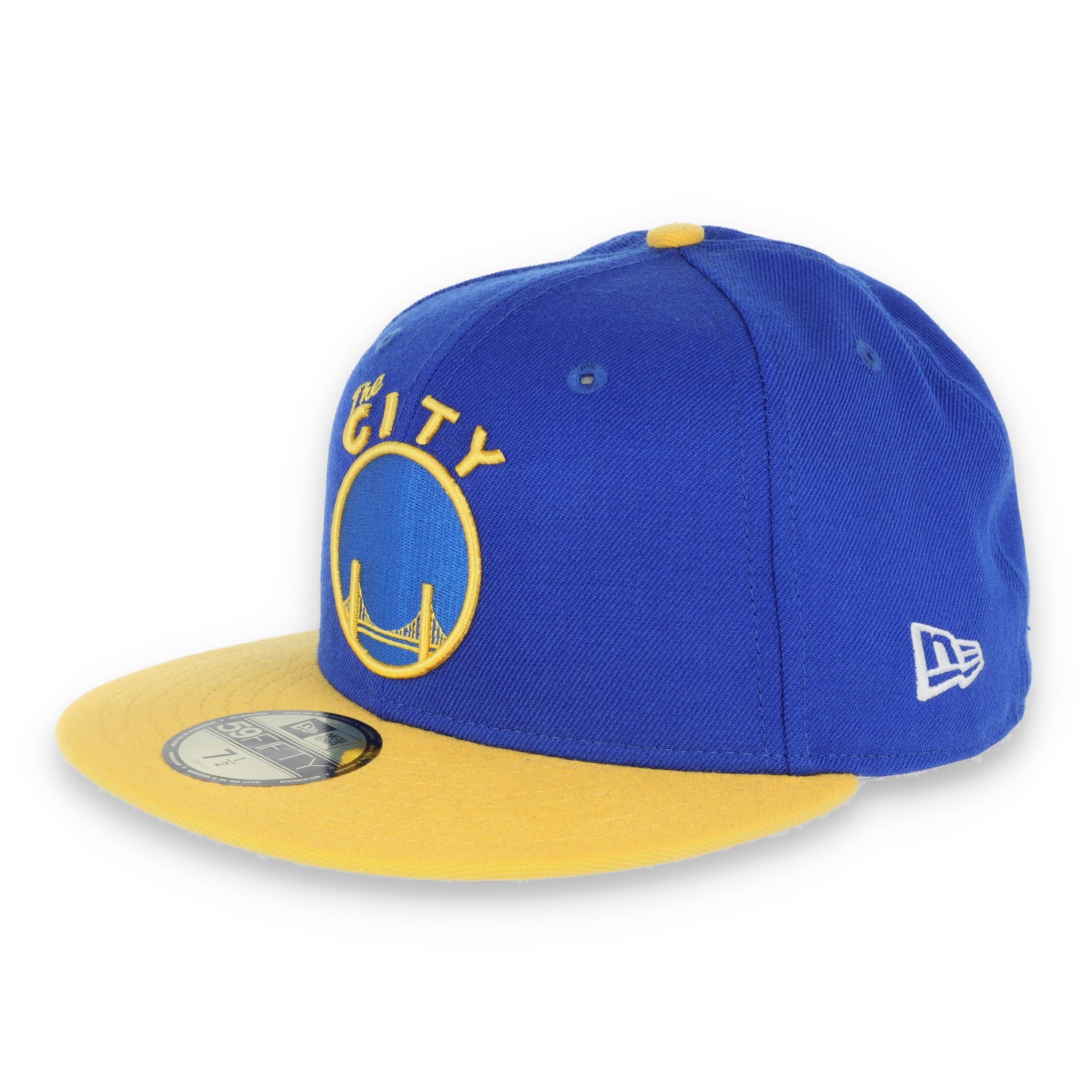 GOLDEN STATE WARRIORS NEW ERA 59FIFTY HAT THE CITY-BLUE/YELLOW
