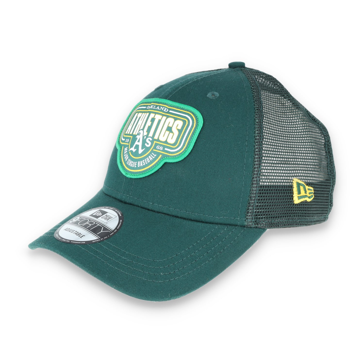 Oakland Athletics New Era Patch 9Forty Snapback