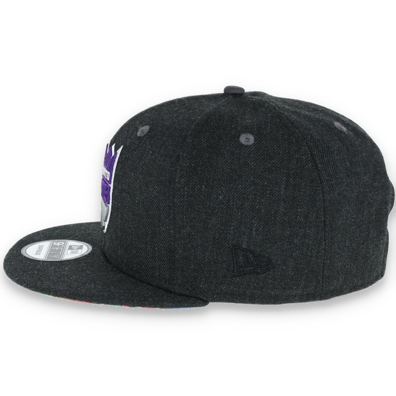 Sacramento Kings serape collection-heather black/Purple/Sliver