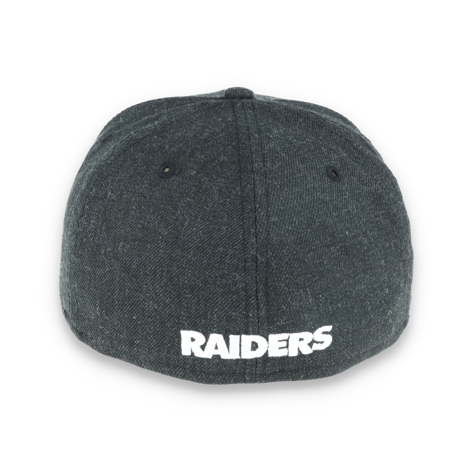 New Era Las Vegas Raiders Shield 59Fifty Fitted Hat-Dark Heather