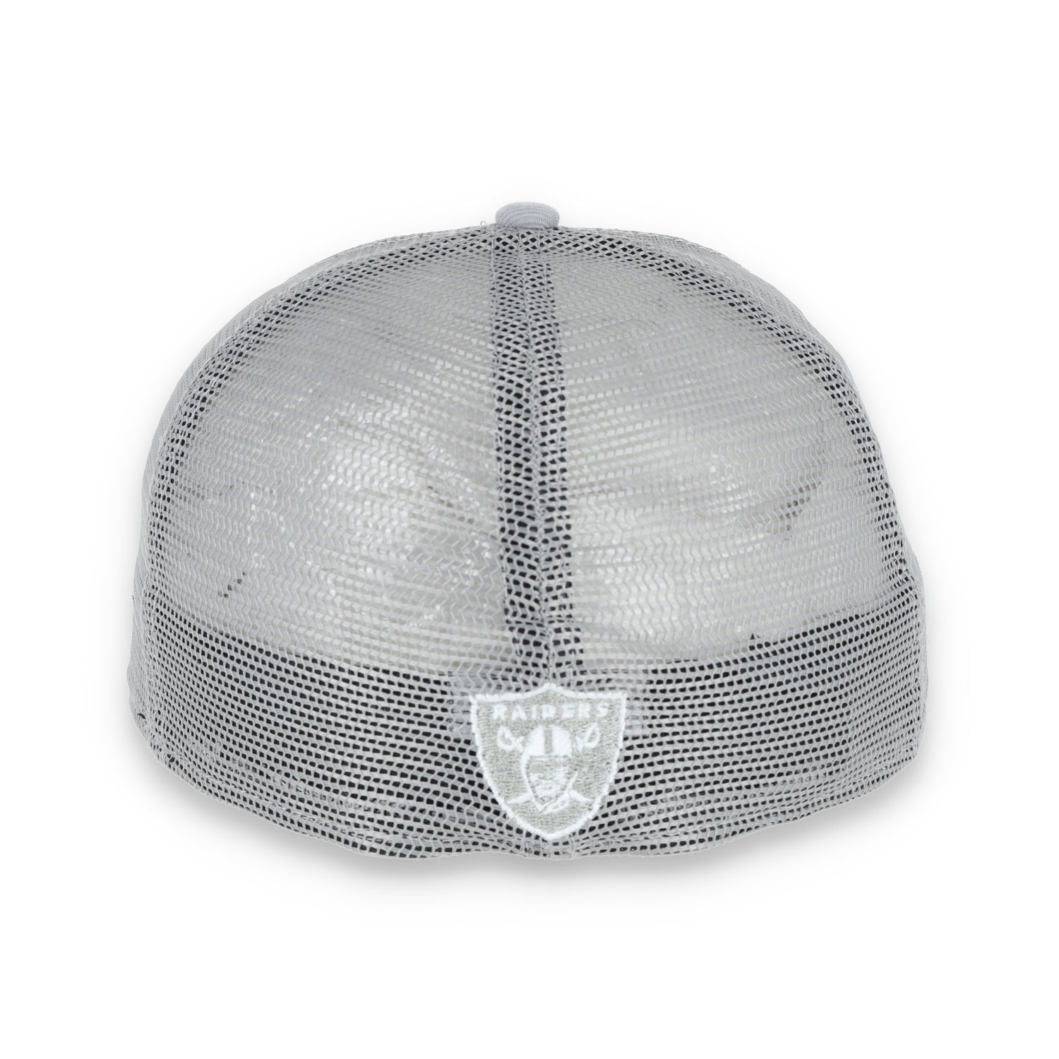 LAS VEGAS RAIDERS NEW ERA mesh script 59FIFTY FITTED-GRAY