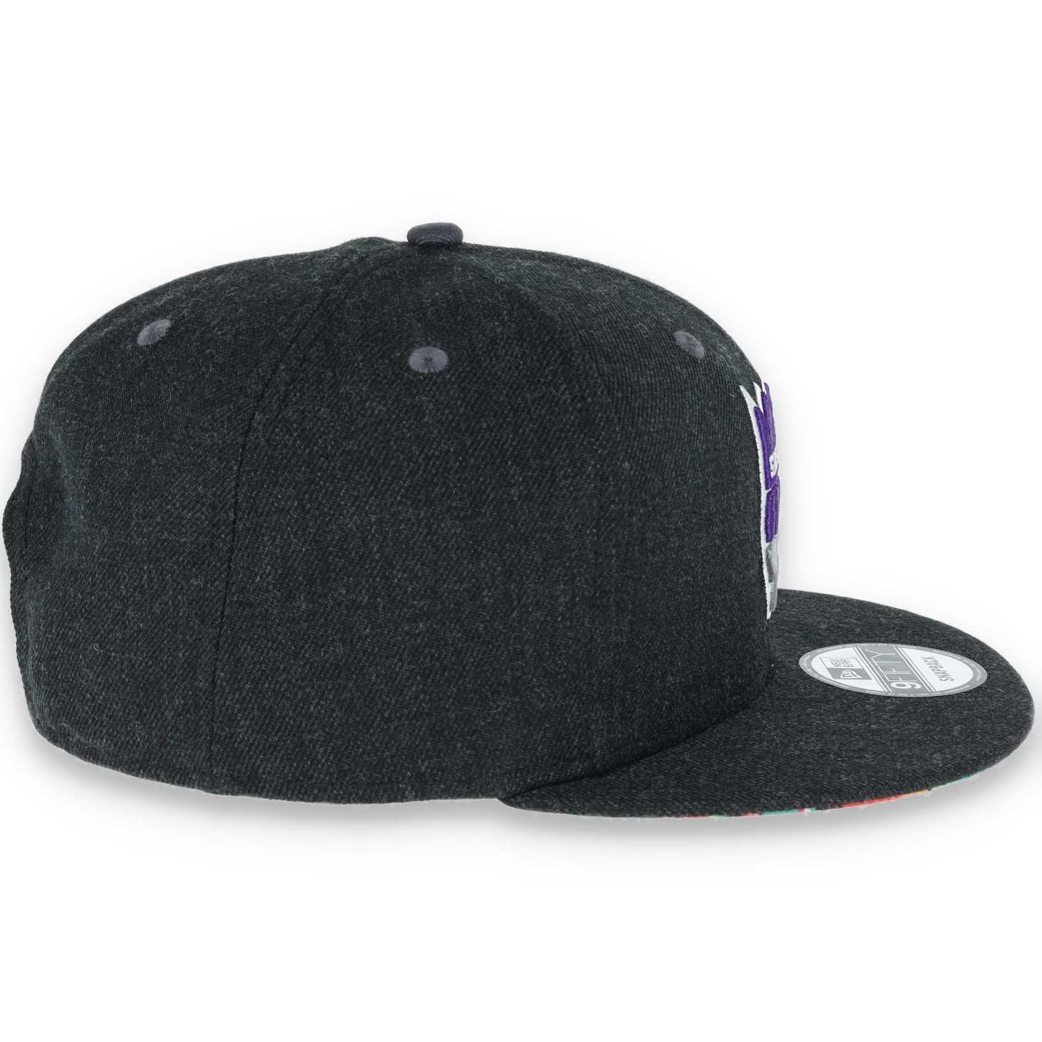 Sacramento Kings serape collection-heather black/Purple/Sliver