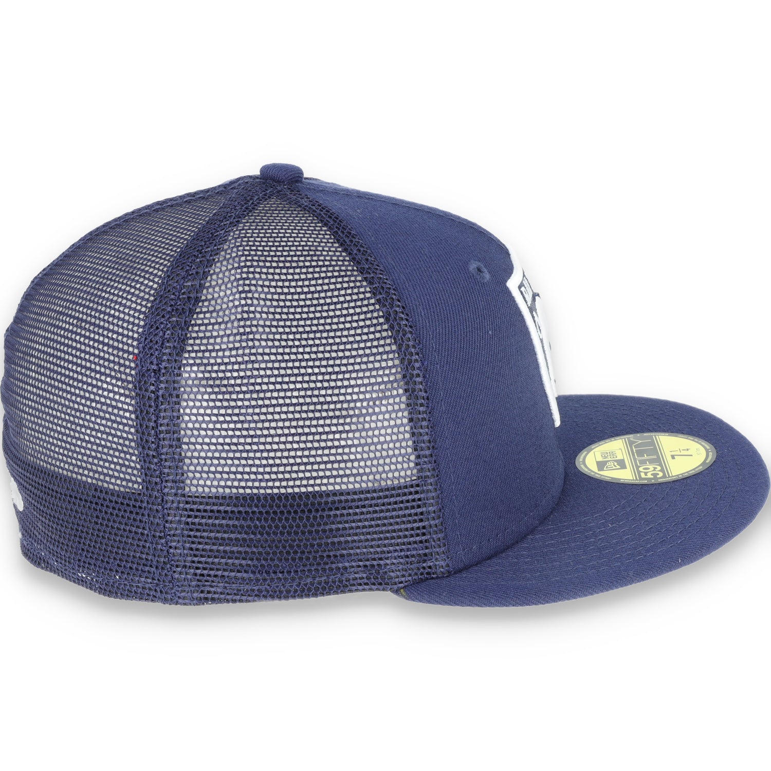 New Era Las Vegas Raiders Shield 59Fifty Fitted Hat-Navy/Mesh