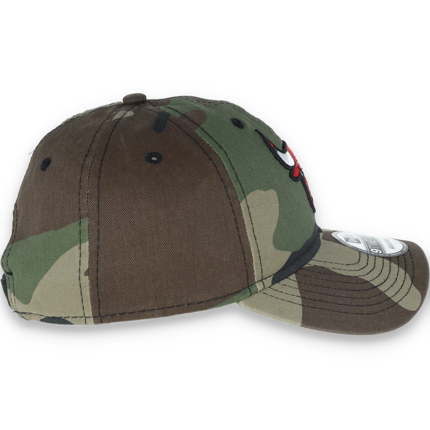 CHICAGO BULLS NEW ERA CORE CLASSIC WOODLAND CAMO 9TWENTY ADJUSTABLE-CAMO
