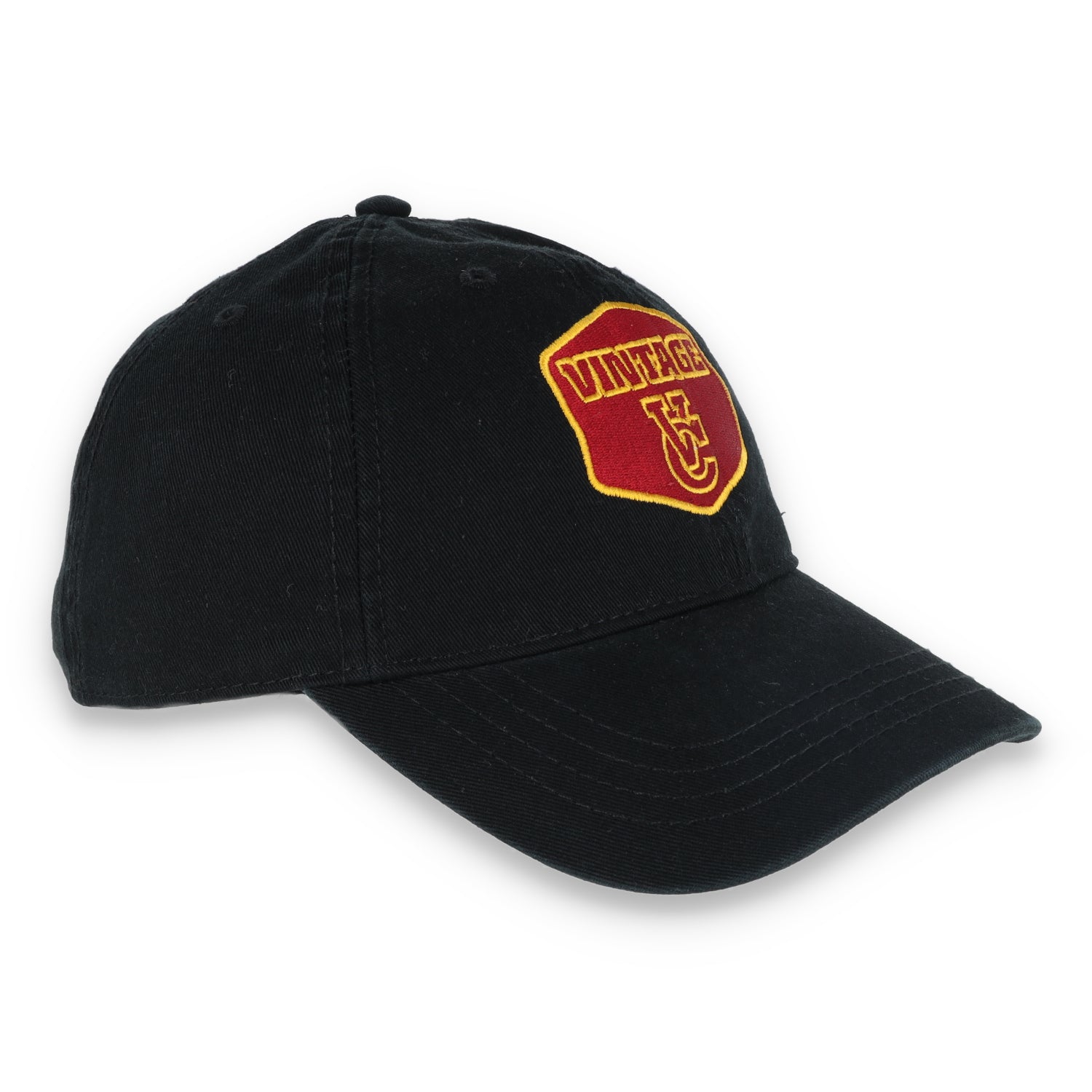 Vintage Crushers Relaxed Adjustable Cap-Black