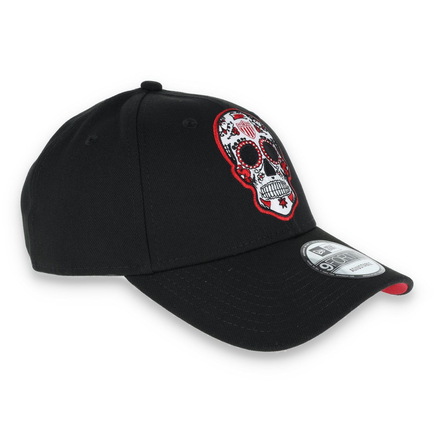 NEW ERA CLUB NECAXA SUGAR SKULL 9FORTY ADJUSTABLE HAT