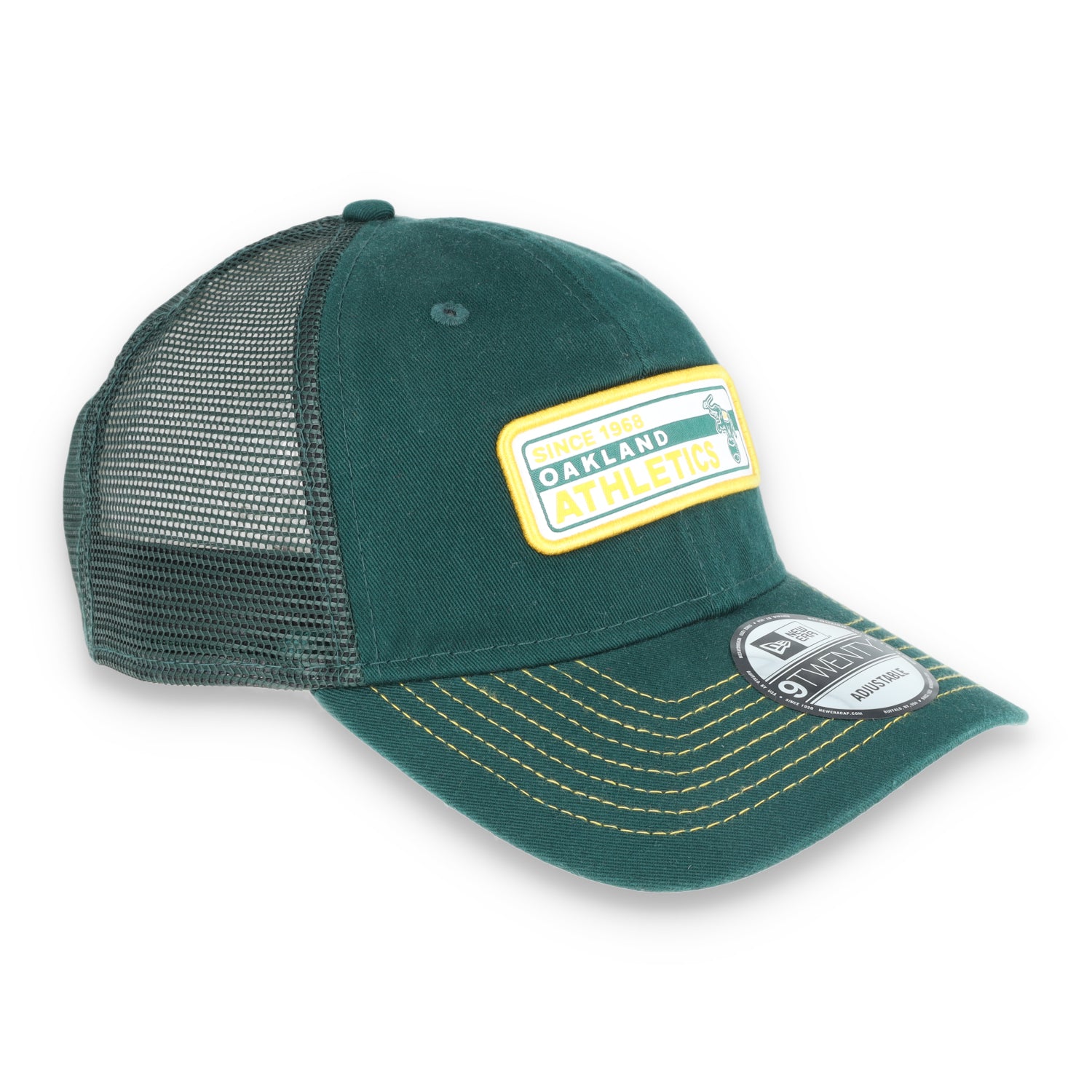 Oakland Athletics Worn Trucker 9TWENTY - GREEN