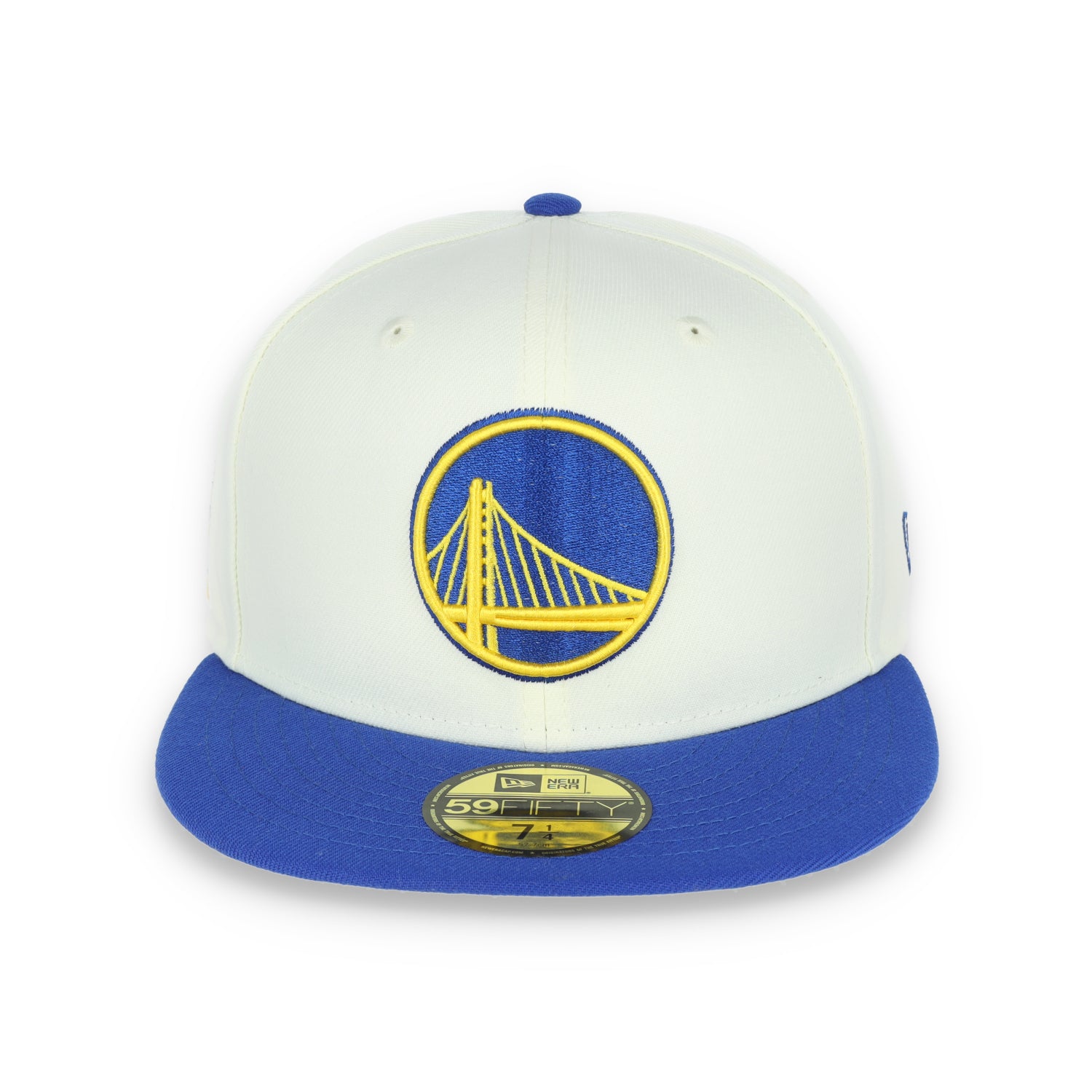 New Era Golden State Warriors Retro E1 59FIFTY Hat-Cream/Royal