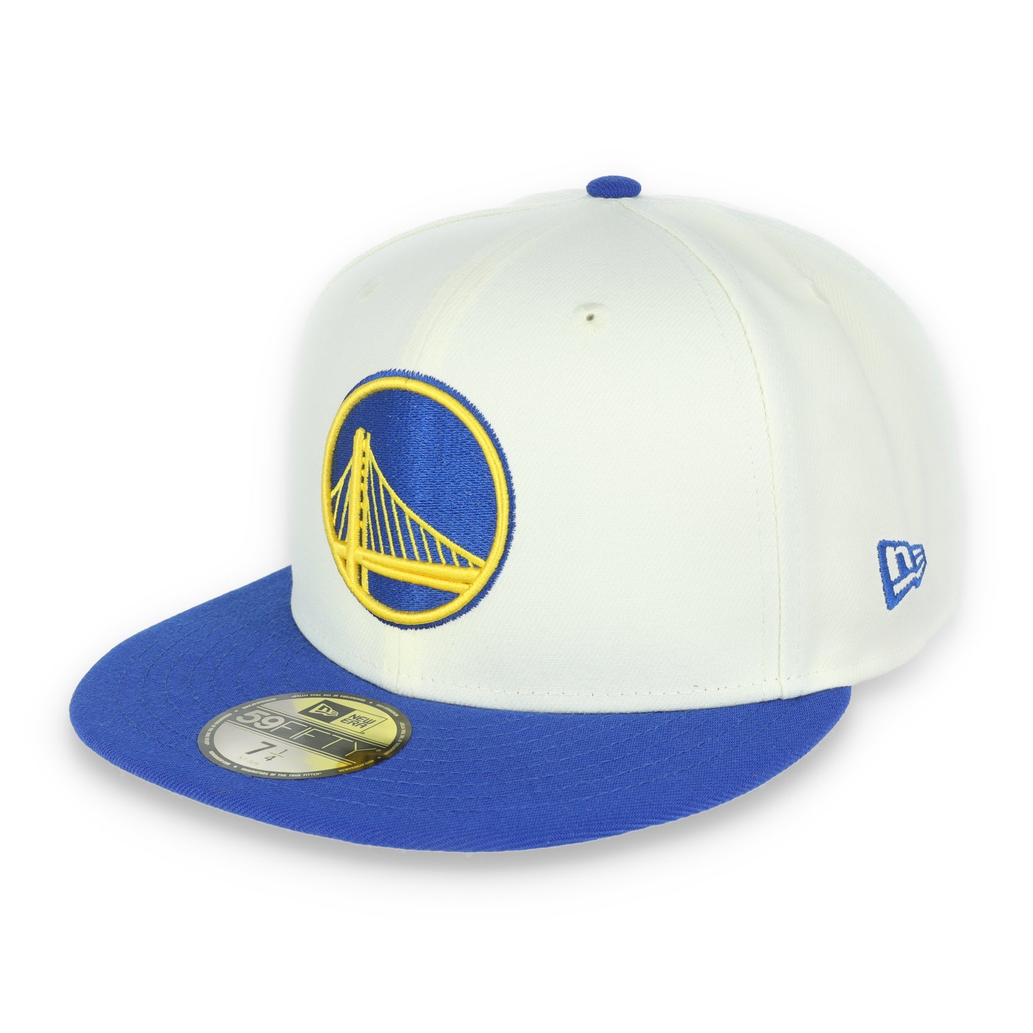 New Era Golden State Warriors Retro E1 59FIFTY Hat-Cream/Royal