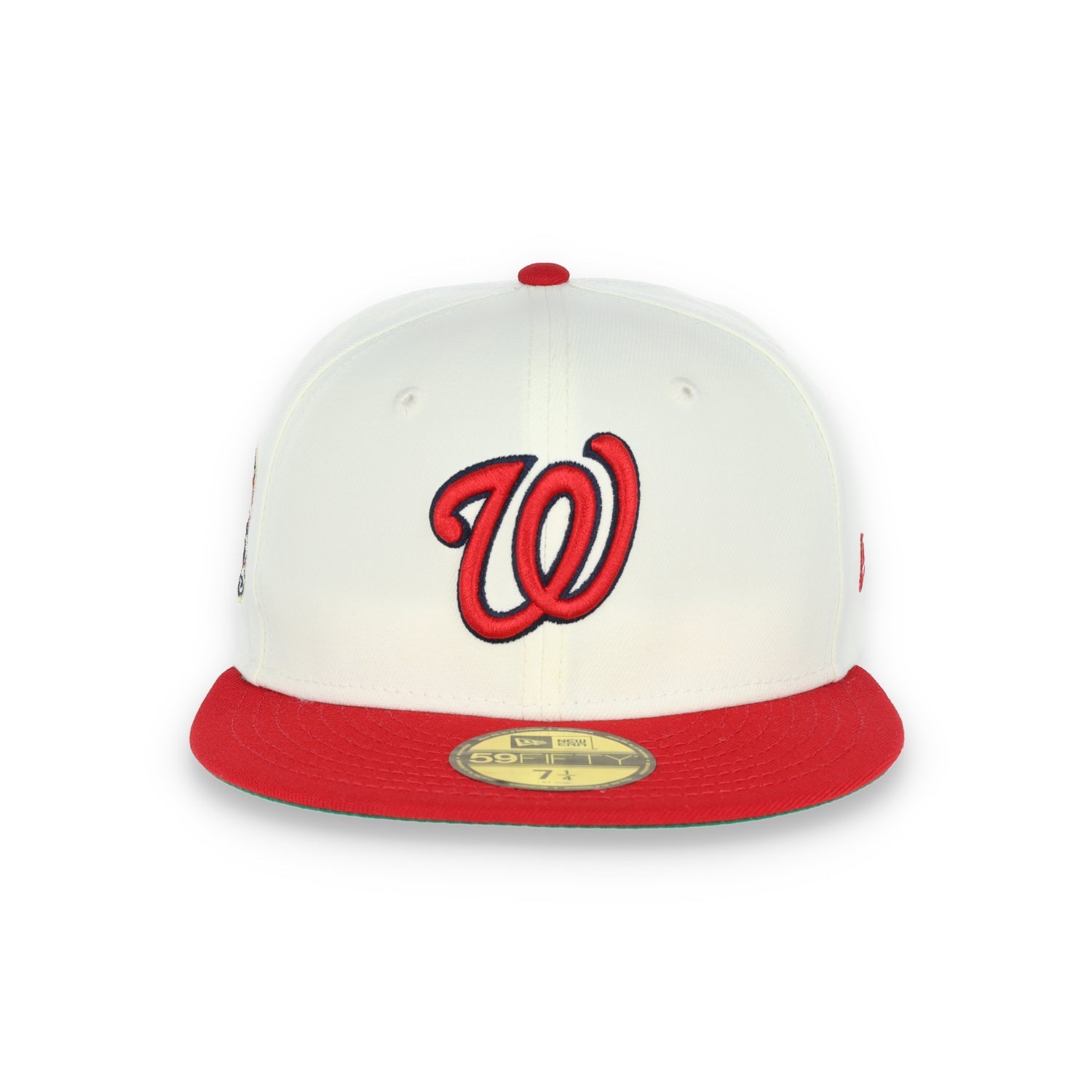 New Era Washington Nationals 2008 Inaugural Season Patch 59FIFTY Fitted Ivory Hat