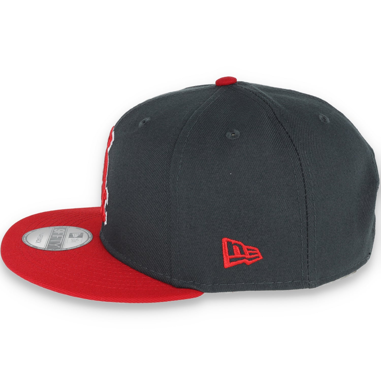 New Era Chicago White Sox 2-Tone Color Pack 9FIFTY Snapback Hat-Grey/Scarlet