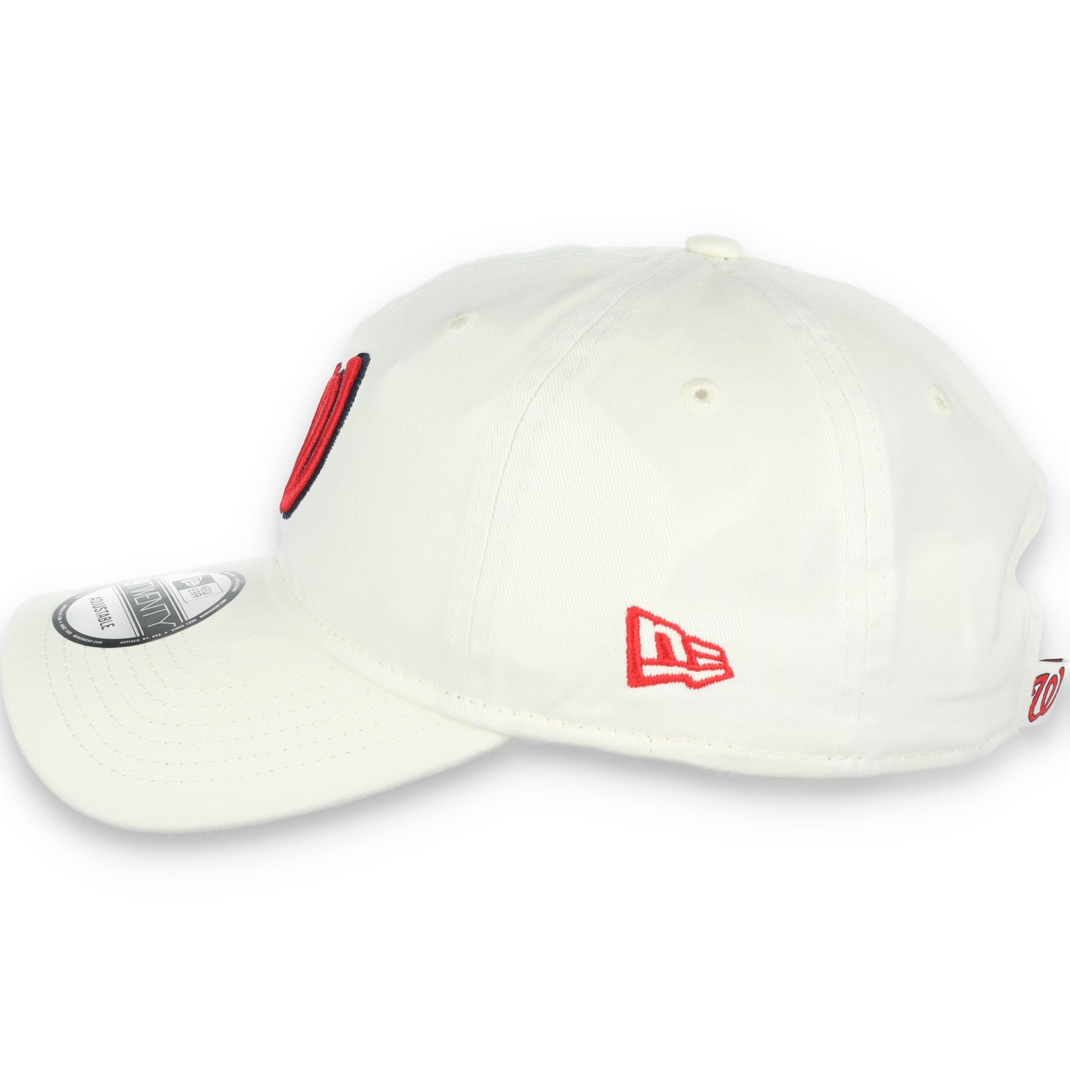 New Era Washington Nationals Core Classic 2.0 9Twenty Adjustable Hat-Ivory