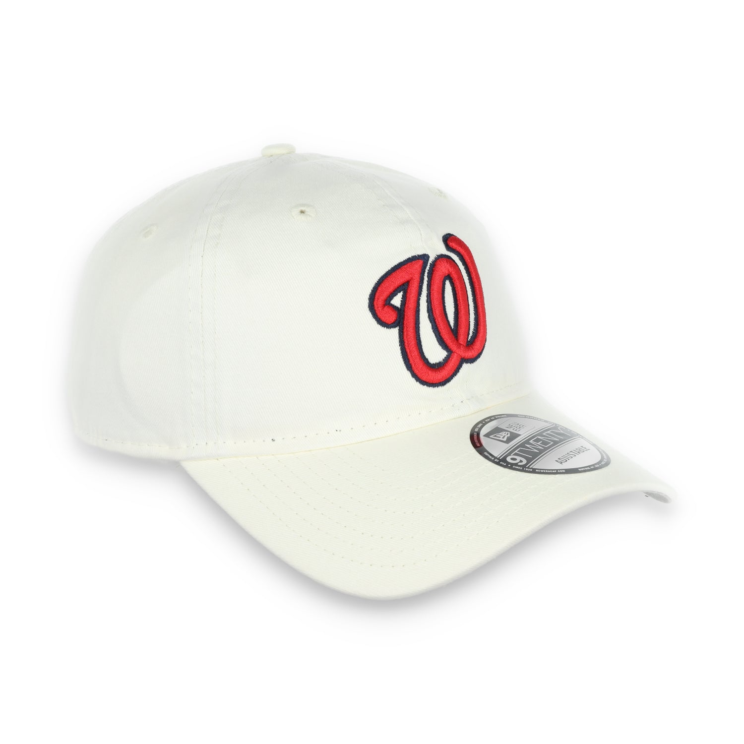 New Era Washington Nationals Core Classic 2.0 9Twenty Adjustable Hat-Ivory