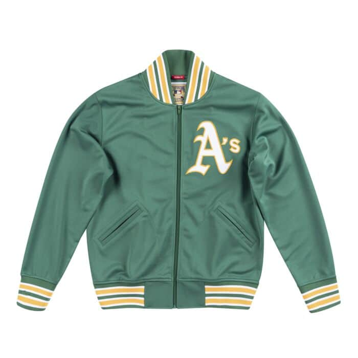 Mitchell & Ness Oakland Athletics Authentic Batting Practice 1991 Jacket